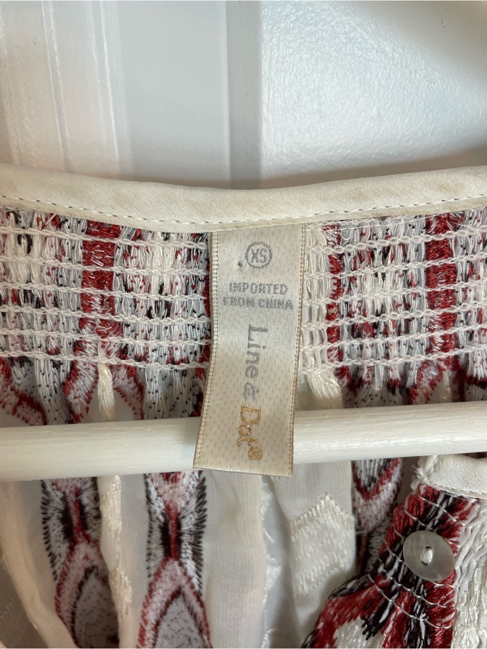 Line & Dot Anthropologie Boho Top - Picture 4 of 10